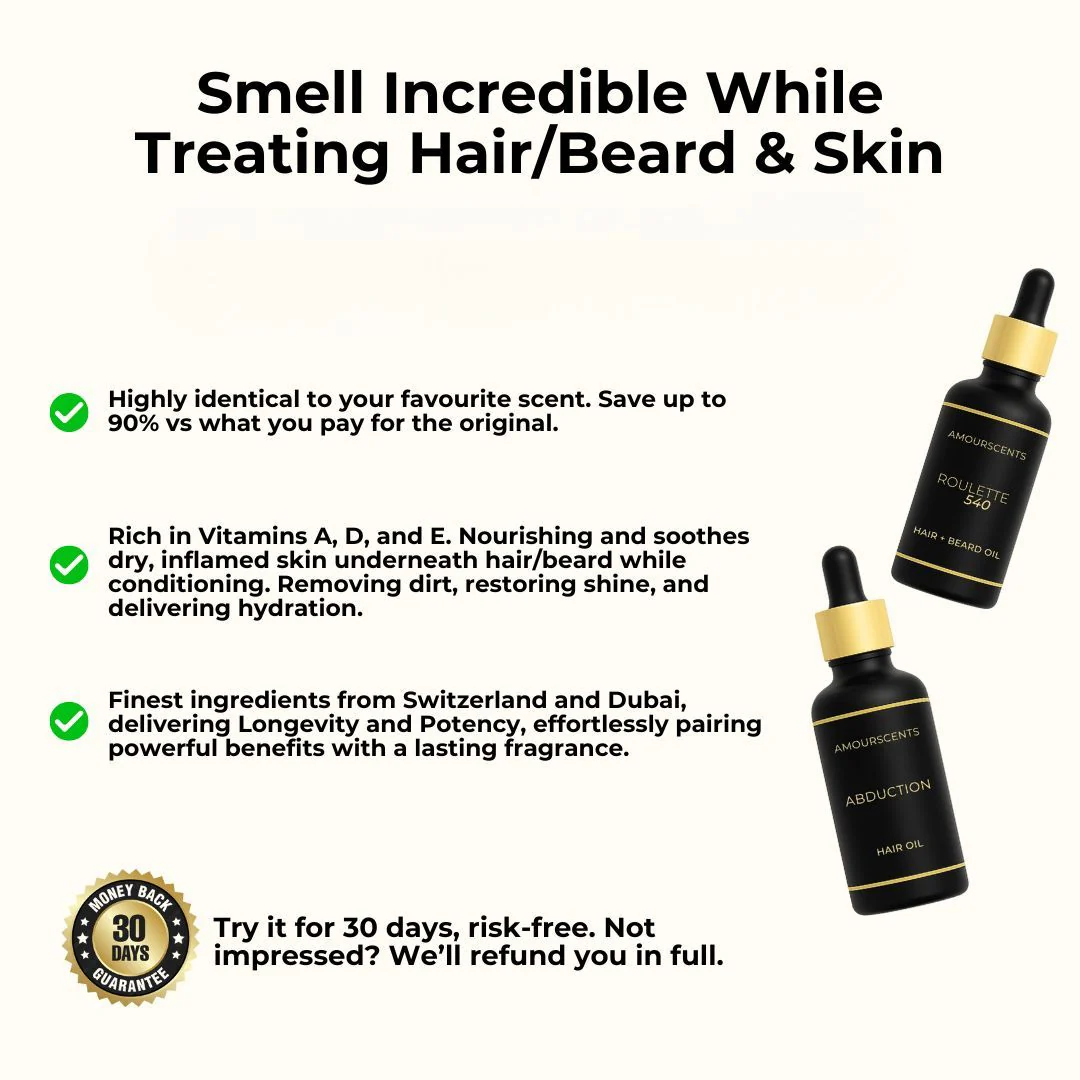X3 Hair + Beard Oil Bundle - Image 3